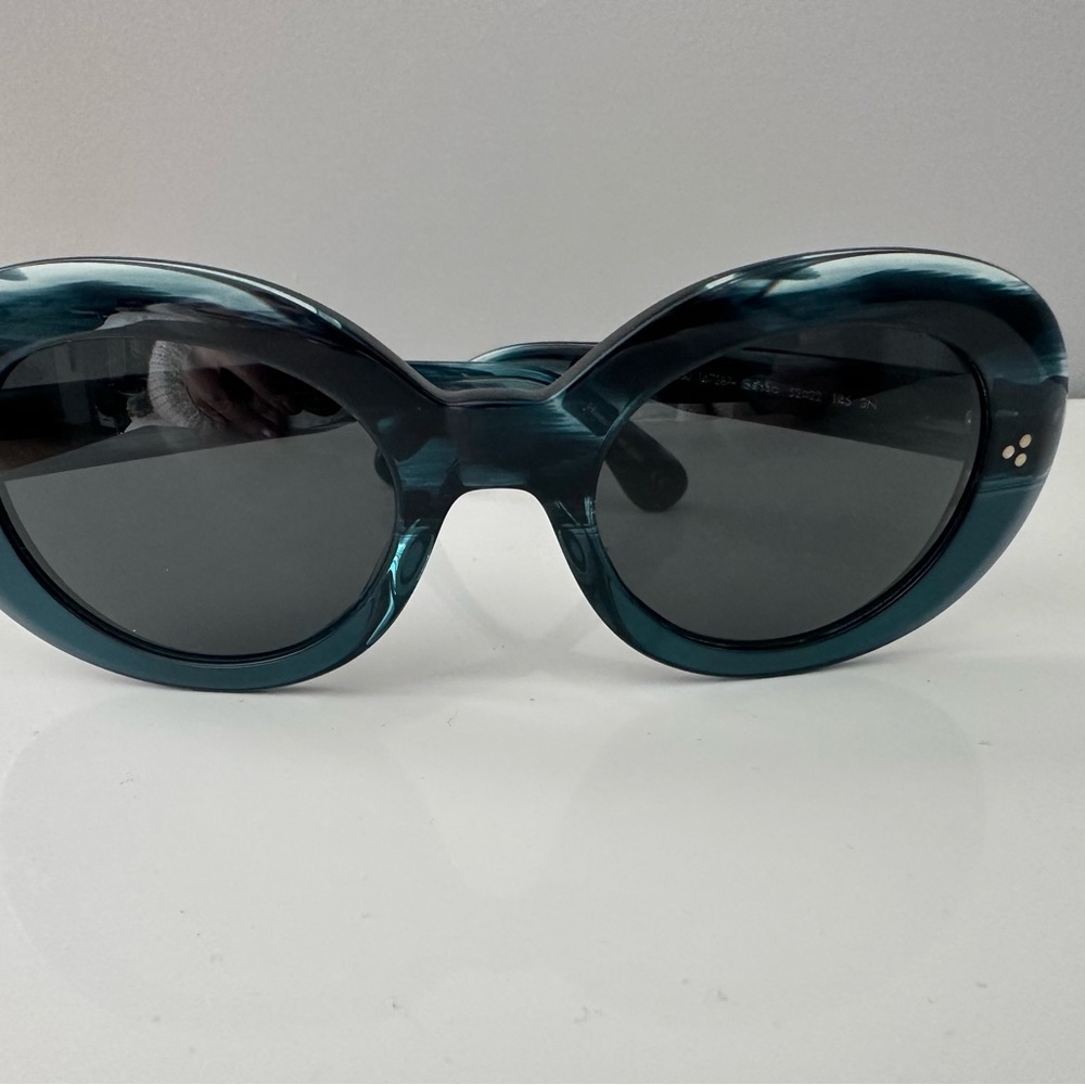 Oliver People’s Dark Blue Bardot Sunglasses